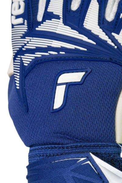Reusch Attrakt Freegel Gold X Finger Support Junior Goalkeeper Gloves - 5672960-4414-REUSCH by Reusch | Available at Niky's Sports
