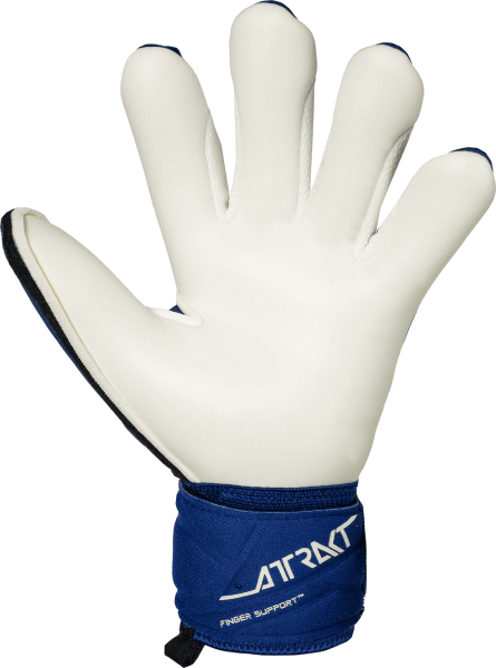 Reusch Attrakt Freegel Gold X Finger Support Junior Goalkeeper Gloves - 5672960-4414-REUSCH by Reusch | Available at Niky's Sports