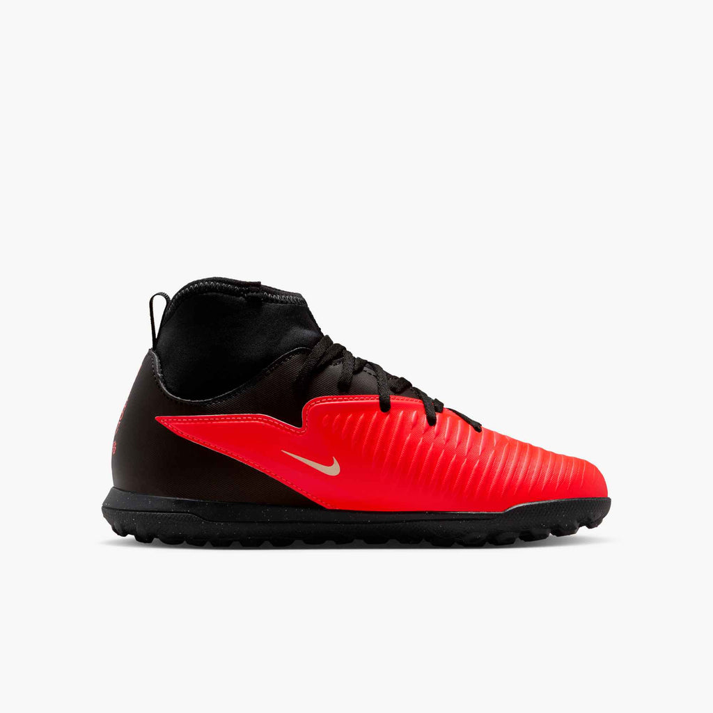 Nike Jr. Phantom 6 High Club Big Kids' Turf Soccer Shoes