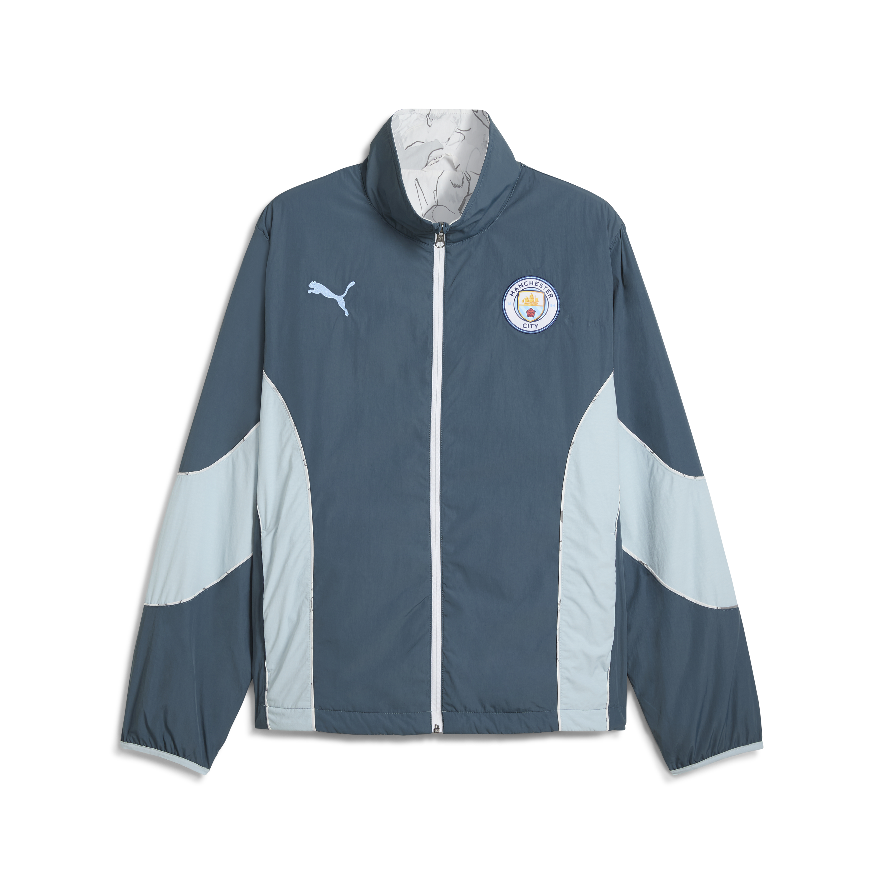 Puma Kidsuper Manchester City Reversible Men's Jacket - 606846-16-PUMA by Puma | Available at Niky's Sports