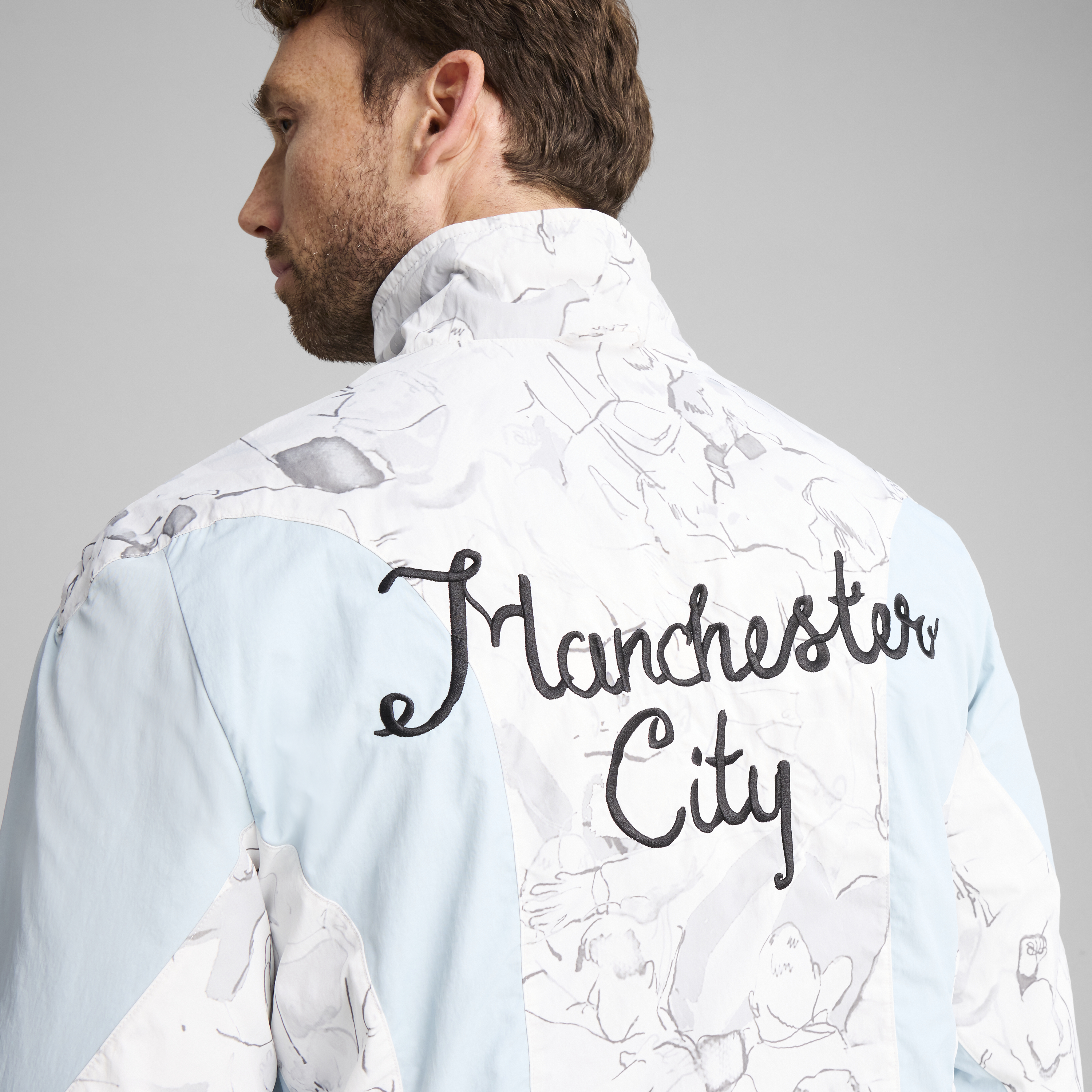 Puma Kidsuper Manchester City Reversible Men's Jacket - 606846-16-PUMA by Puma | Available at Niky's Sports