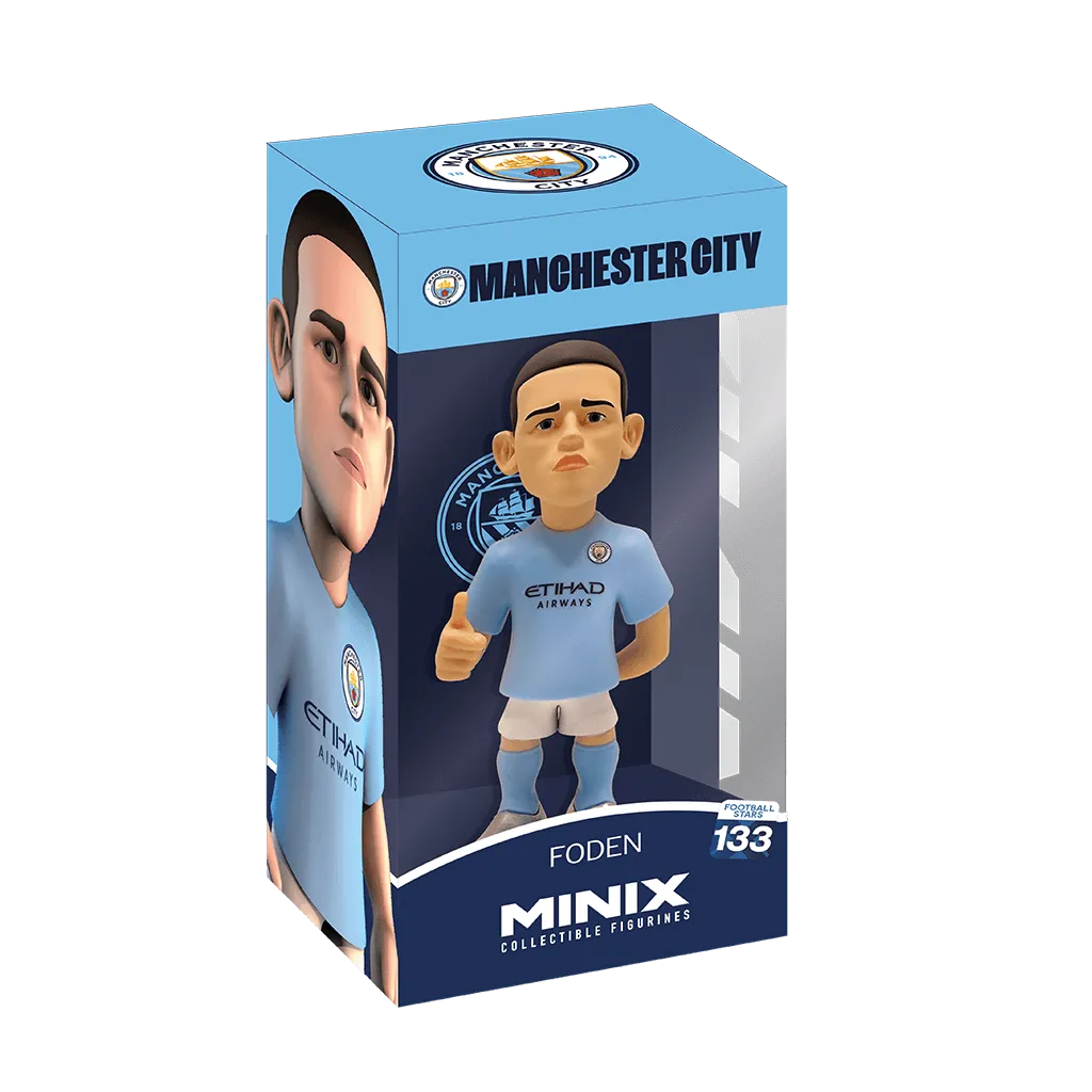 Minix Phil Foden 12 CM Manchester City Figurine - 11070-MINIX by Minix | Available at Niky's Sports