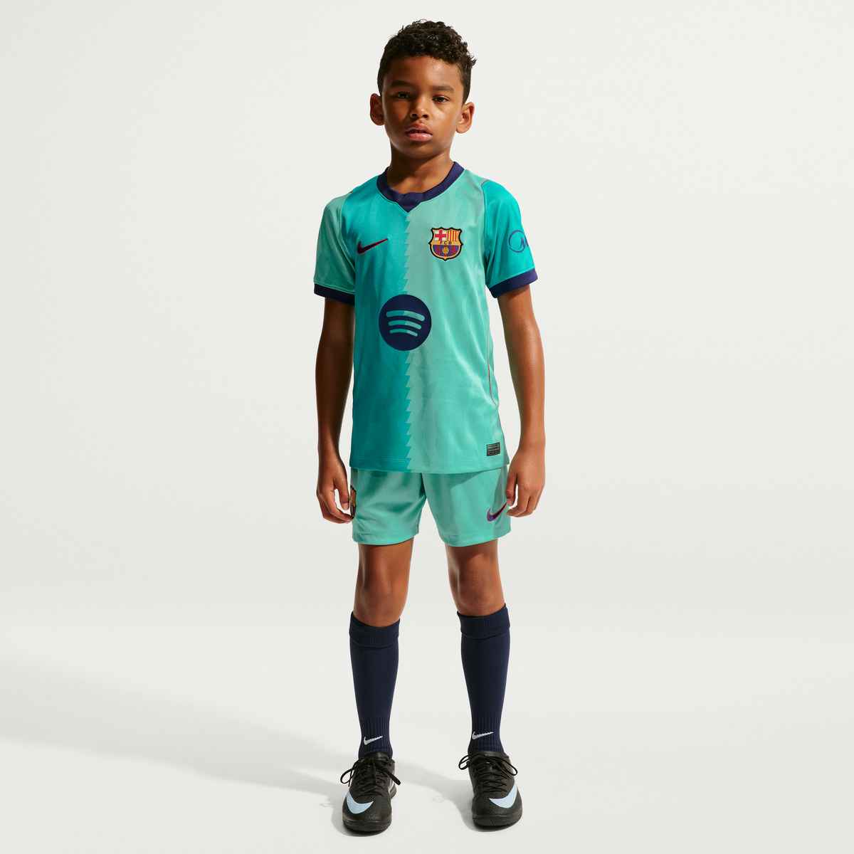NIKE FC Barcelona 2026/27 Stadium Third Big Kids' Nike Dri-FIT Soccer Replica Jersey
