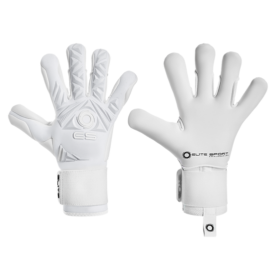 Elite Sports Revolution II White Goalkeeper Gloves - 406-WWW-ELITE SPORT by Elite Sport | Available at Niky's Sports