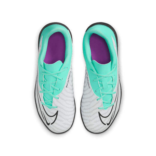 Nike Jr. Phantom GX Club Big Kids' Turf Soccer Shoes - DD9567-300-NIKE by Nike | Available at Niky's Sports
