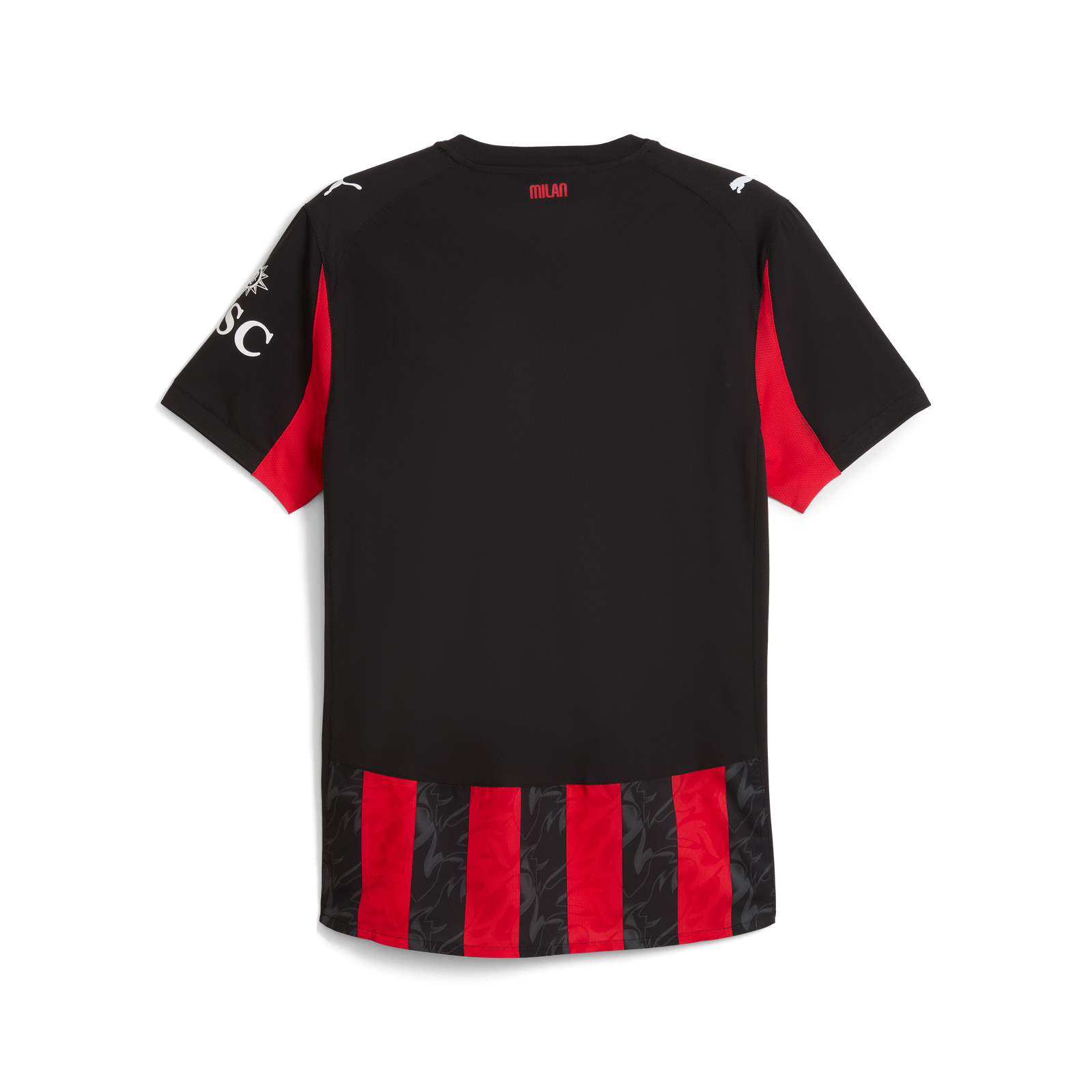 Puma AC Milan Men's Home Authentic Short Sleeve Jersey 25/26 - 779961-01-PUMA by Puma | Available at Niky's Sports