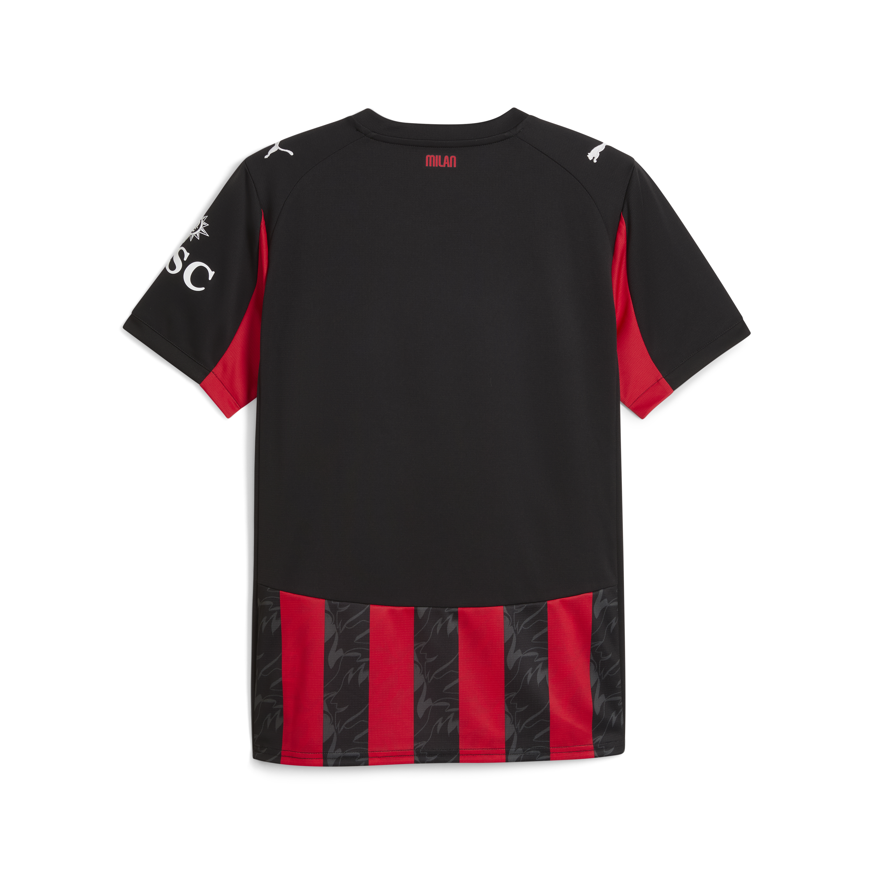 Puma AC Milan Men's Home Replica Short Sleeve Jersey 25/26 - 779962-01-PUMA by Puma | Available at Niky's Sports