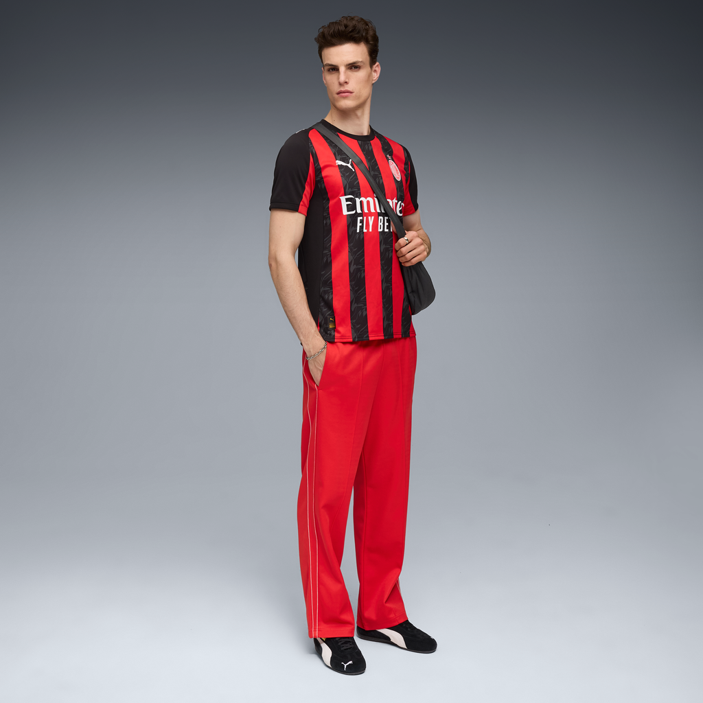 Puma AC Milan Men's Home Replica Short Sleeve Jersey 25/26 - 779962-01-PUMA by Puma | Available at Niky's Sports