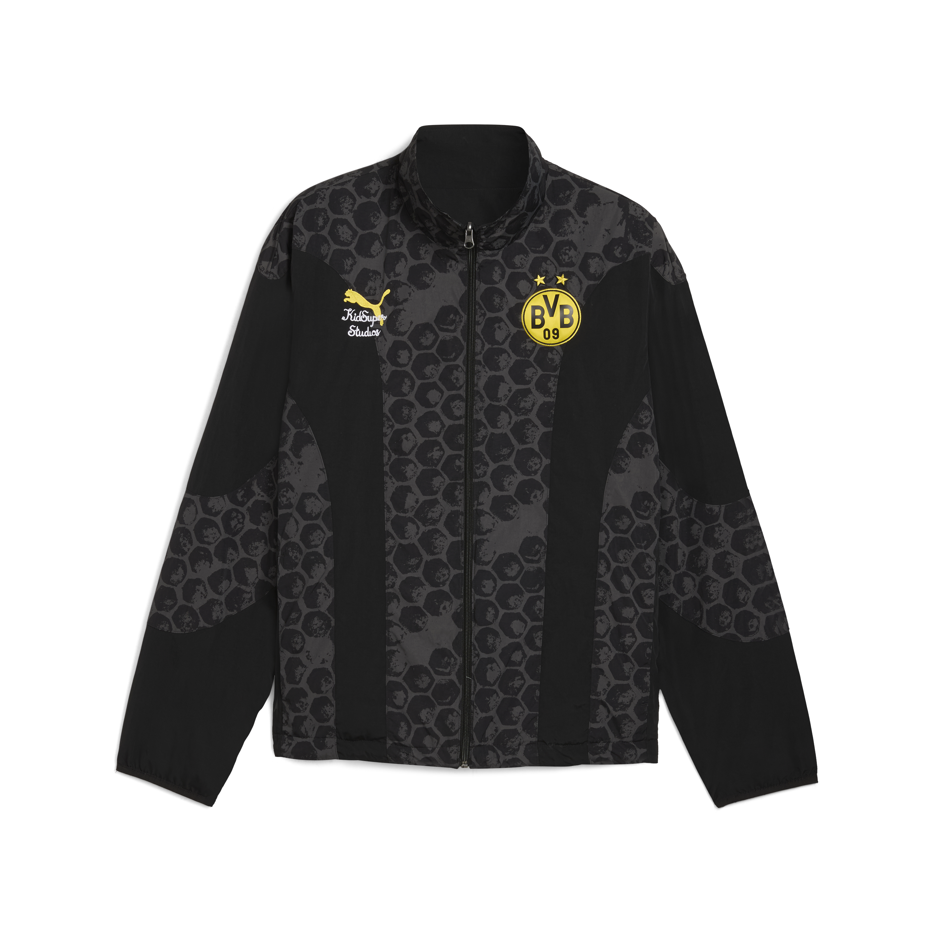 Puma Kidsuper Borussia Dortmund Men's Reversible Jacket - 782757-03-PUMA by Puma | Available at Niky's Sports