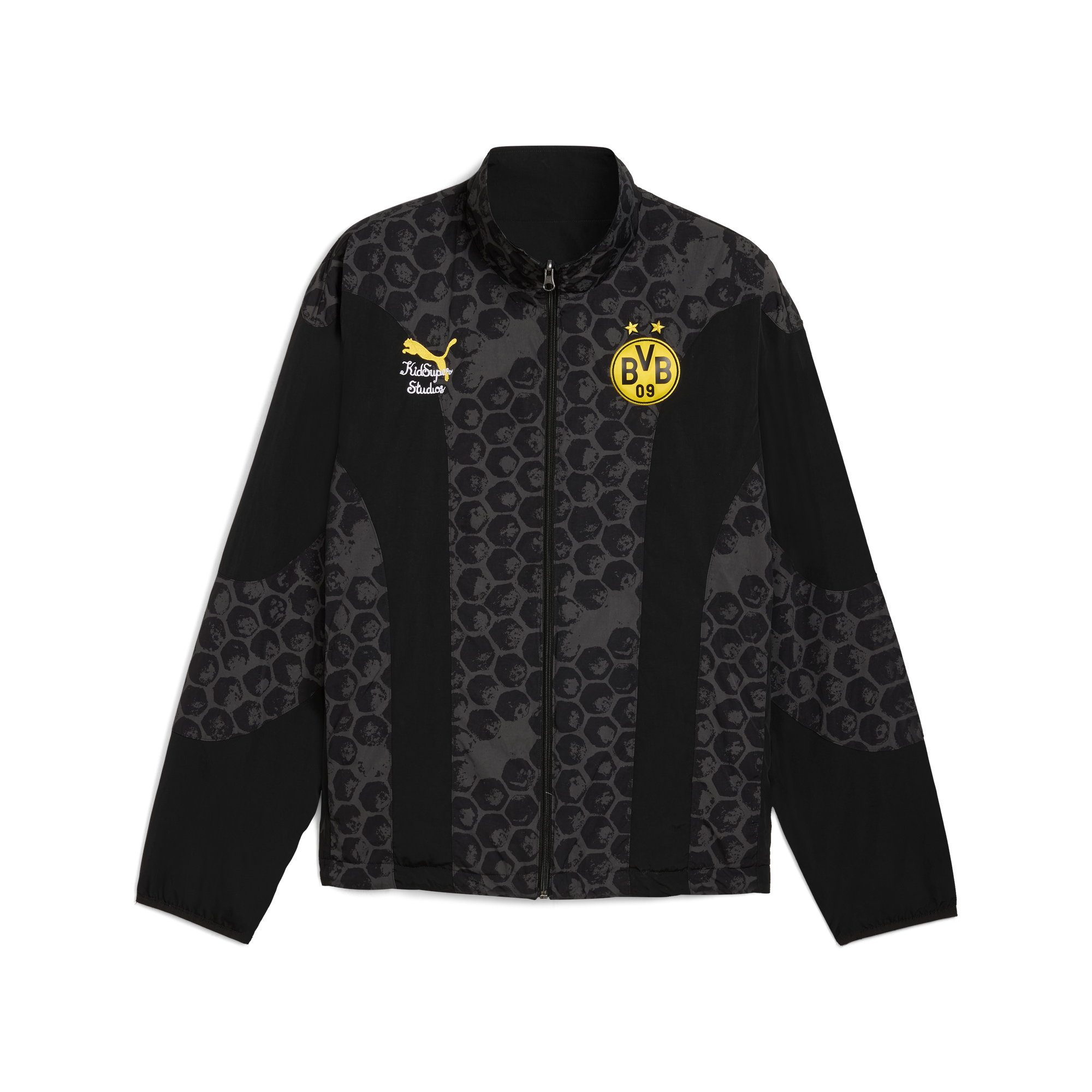 Puma Kidsuper Borussia Dortmund Men's Reversible Jacket - 782757-03-PUMA by Puma | Available at Niky's Sports