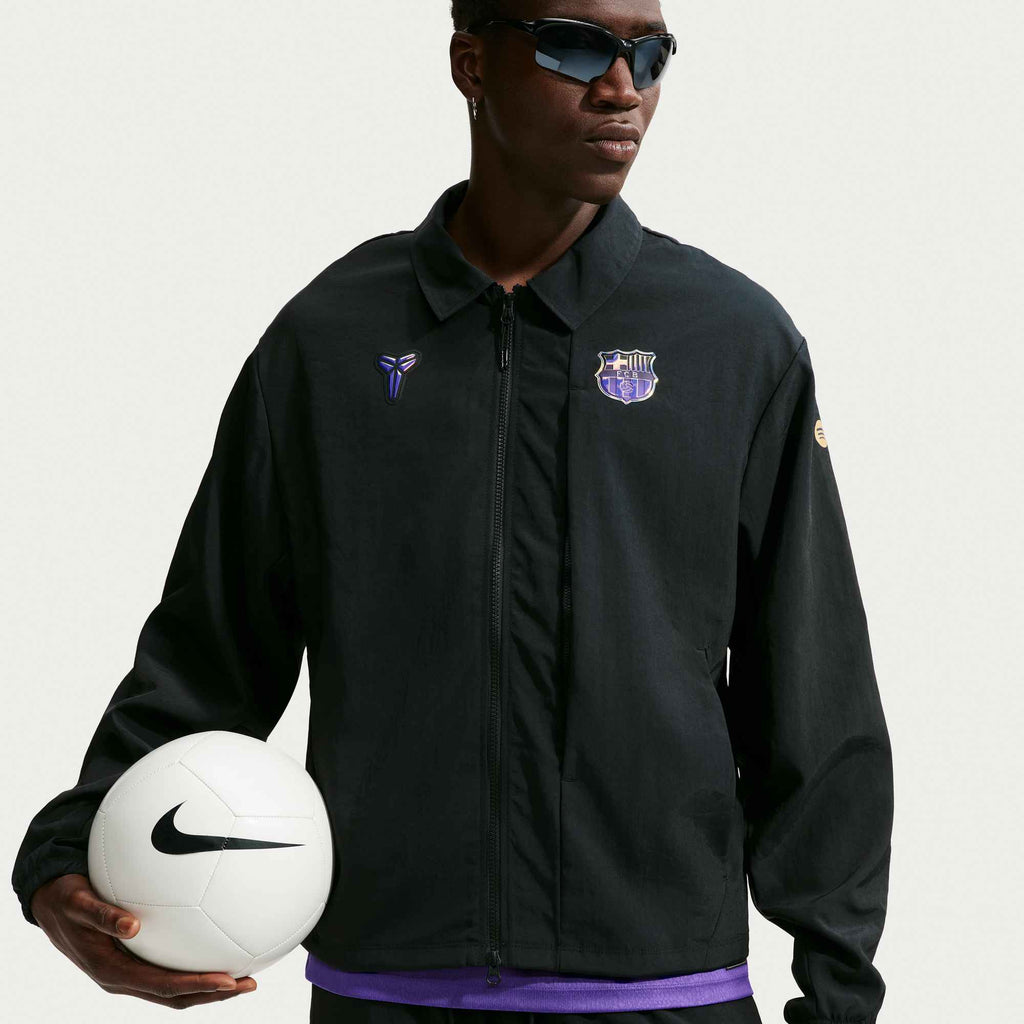 Nike FC Barcelona Away Men's Kobe Soccer Woven Jacket