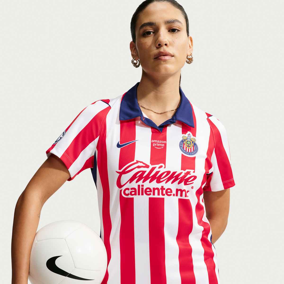 NIKE C.D. Guadalajara 2026/27 Stadium Home Women's Nike Dri-FIT Soccer Replica Jersey