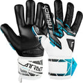 Reusch Attrakt Silver NC Finger Support Goalkeeper Glove - 5560250-REUSCH by Reusch | Available at Niky's Sports