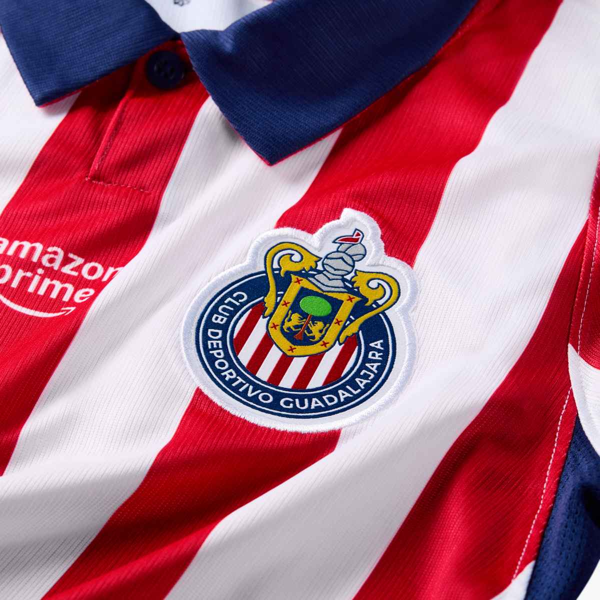 NIKE C.D. C.D. Guadalajara 2026/27 Stadium Home Big Kids' Nike Dri-FIT Soccer Replica Jersey