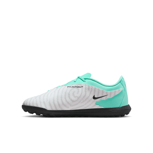 Nike Jr. Phantom GX Club Big Kids' Turf Soccer Shoes - DD9567-300-NIKE by Nike | Available at Niky's Sports