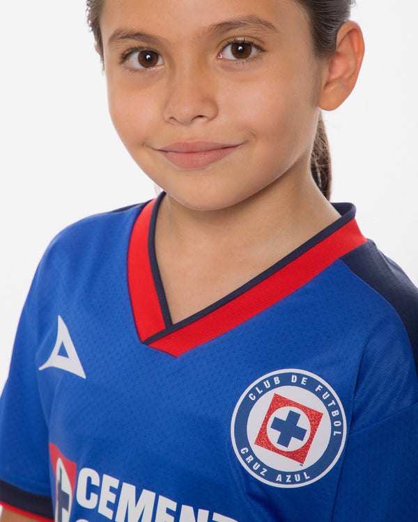 Pirma Cruz Azul Youth Home Jersey