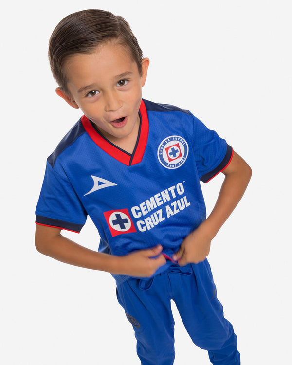 Pirma Cruz Azul Youth Home Jersey