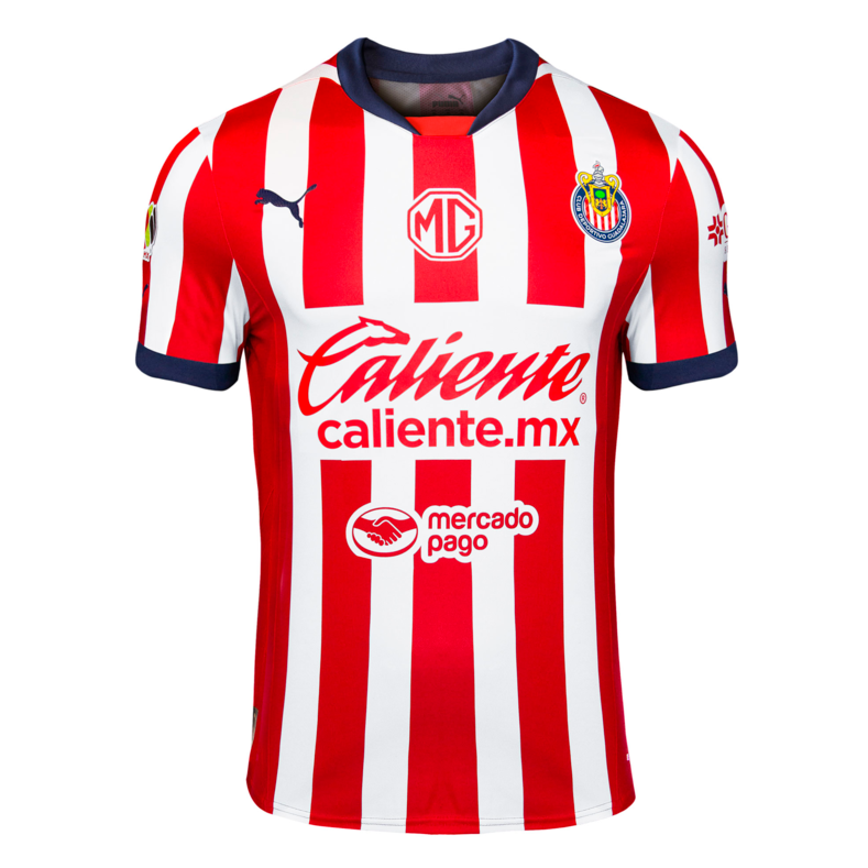 Puma Chivas Home Men's Authentic Jersey 24/25 - 706187-01-PUMA by Puma | Available at Niky's Sports