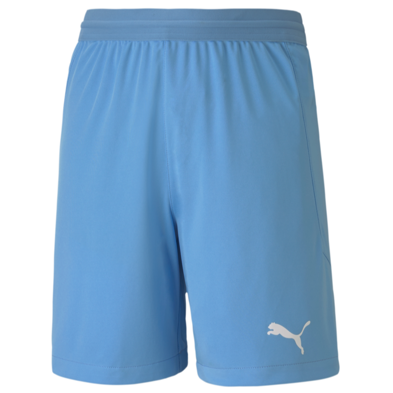 Puma Team Final Youth Soccer Shorts - Light Blue - 704371-18-PUMA by Puma | Available at Niky's Sports