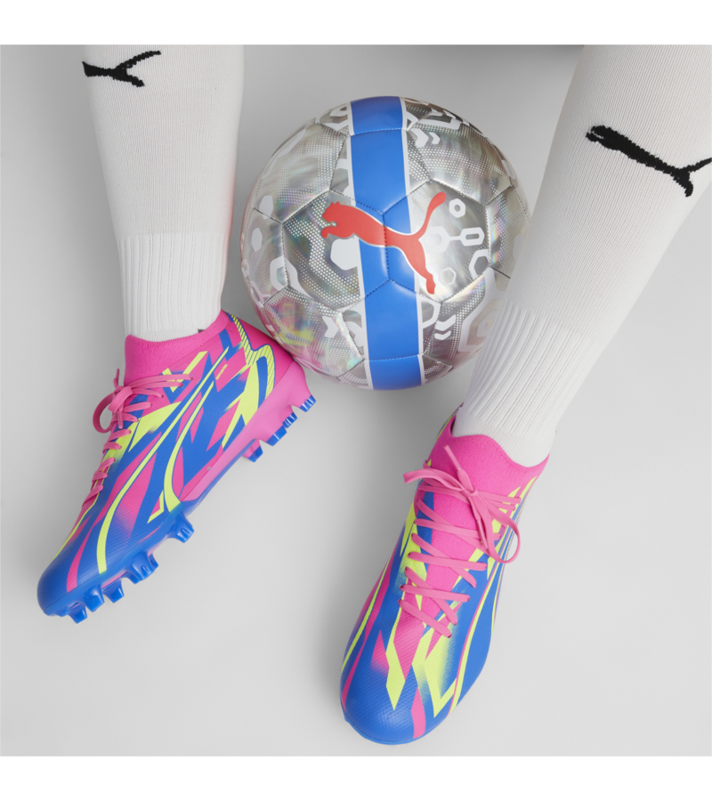 PUMA ULTRA MATCH ENERGY FIRM GROUND CLEATS - 107543-01-PUMA by Puma | Available at Niky's Sports