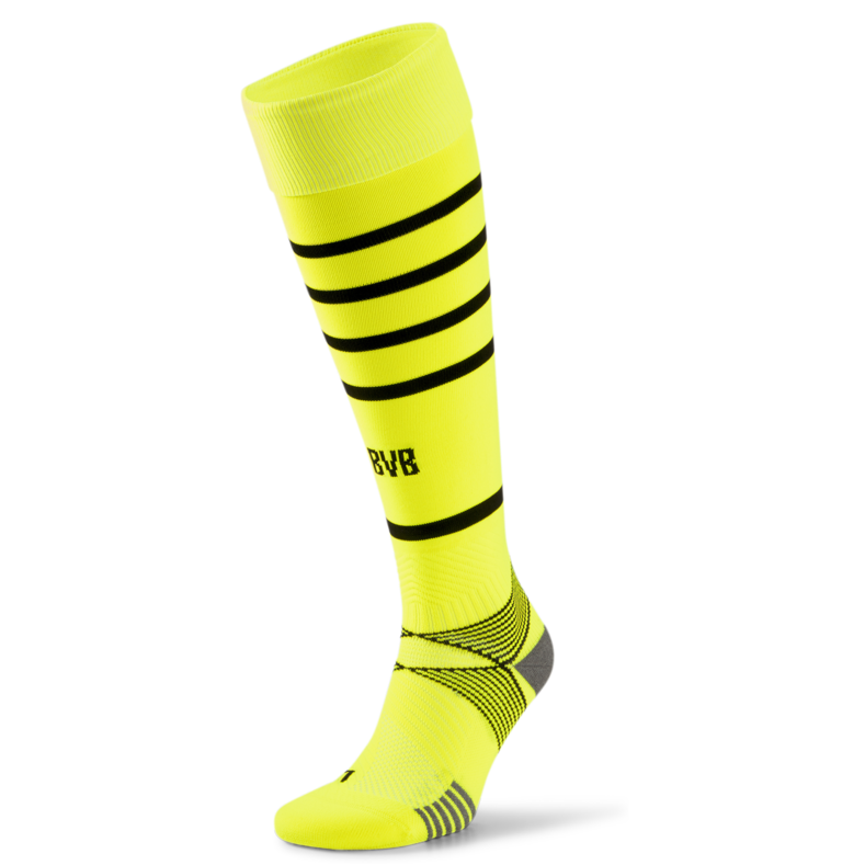 Puma Borussia Dortmund Home Sock - 759099-03-PUMA by Puma | Available at Niky's Sports