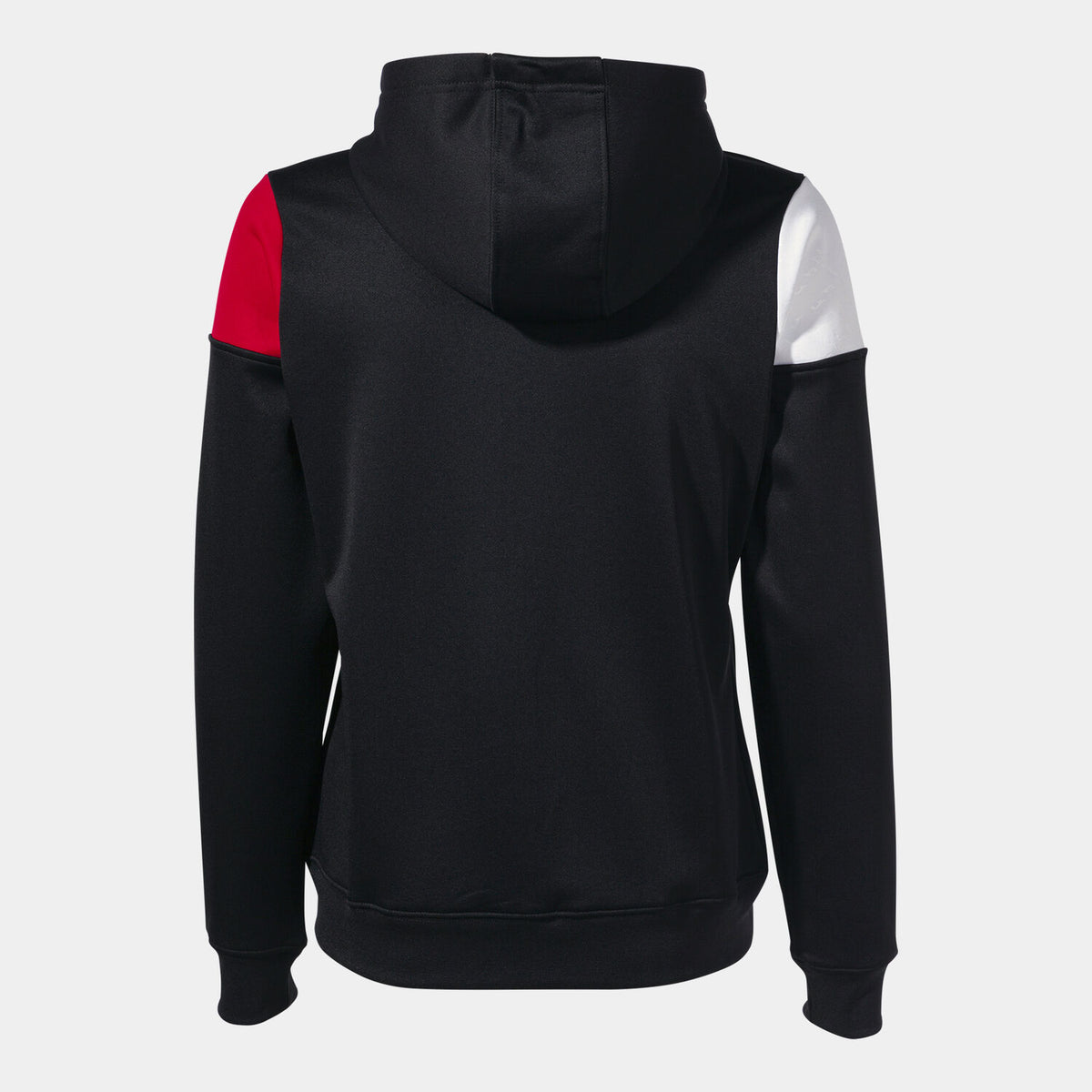 Joma Hooded Jacket Women's Crew V Black/Red - 901863.106-JOMA by Joma | Available at Niky's Sports