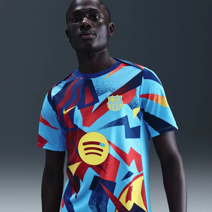FC Barcelona Academy Pro Fourth Men's Nike Dri-FIT Soccer Pre-Match Top - FZ1338-413-NIKE by Nike | Available at Niky's Sports