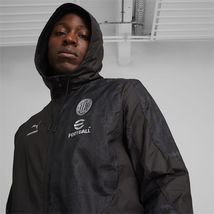 Puma AC Milan X Pleasures Jacket - 776092-01-PUMA by Puma | Available at Niky's Sports