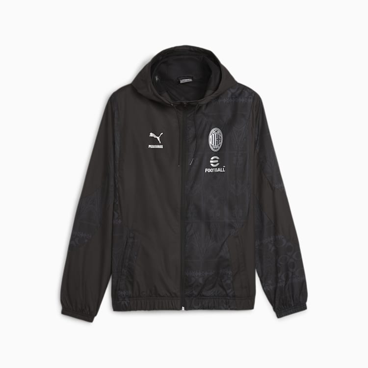 Puma AC Milan X Pleasures Jacket - 776092-01-PUMA by Puma | Available at Niky's Sports