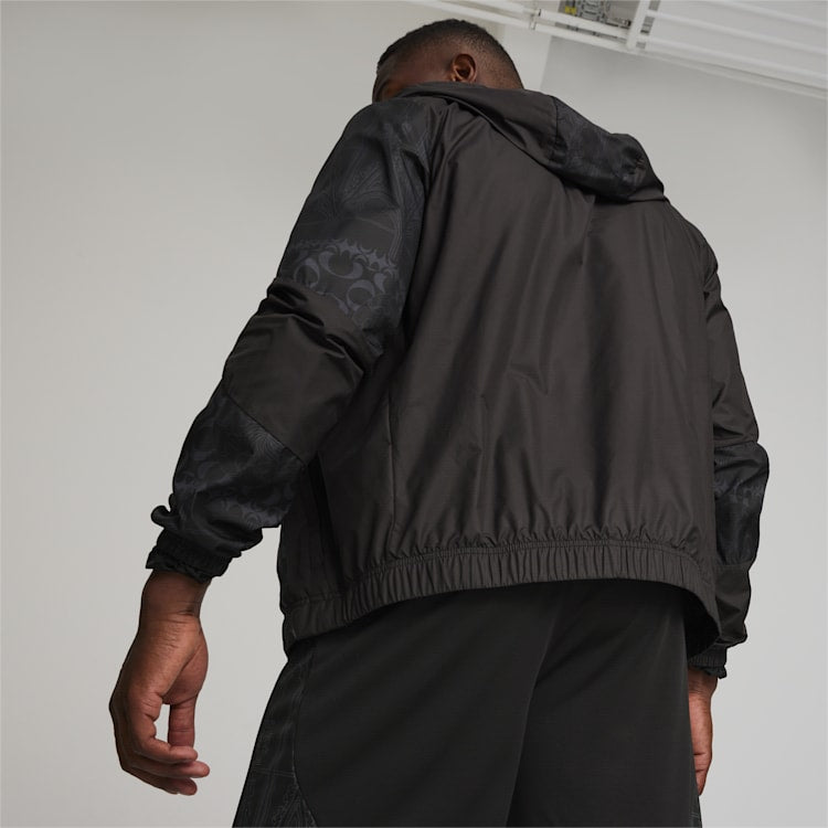 Puma AC Milan X Pleasures Jacket - 776092-01-PUMA by Puma | Available at Niky's Sports