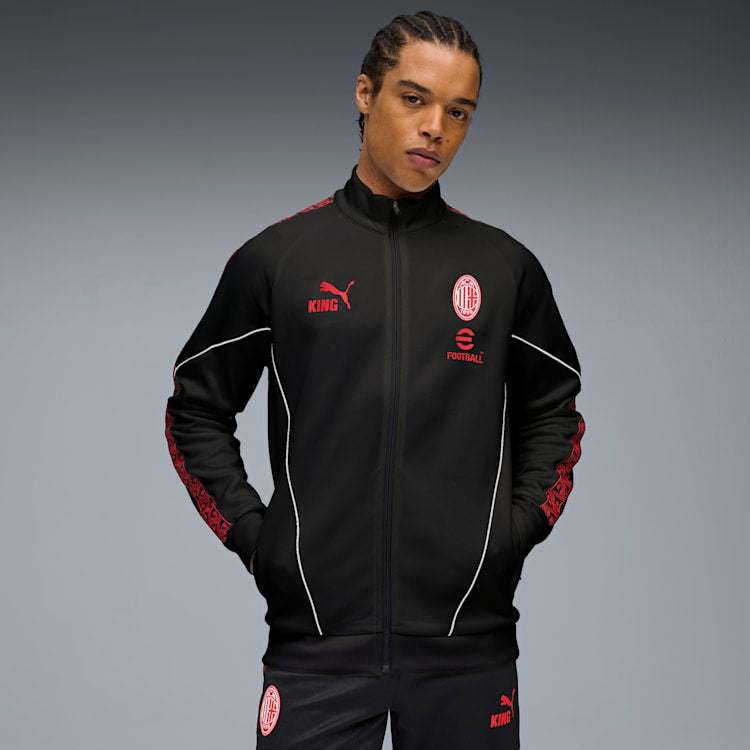 Puma AC Milan Men's King Anthem Jacket - 782607-04-PUMA by Puma | Available at Niky's Sports