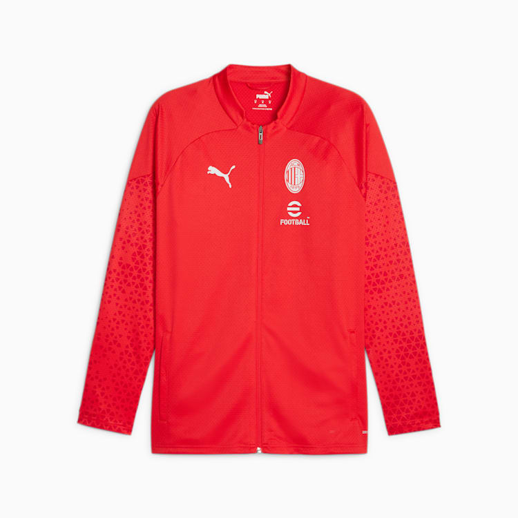 Puma AC Milan Training Jacket - 772252-12-PUMA by Puma | Available at Niky's Sports