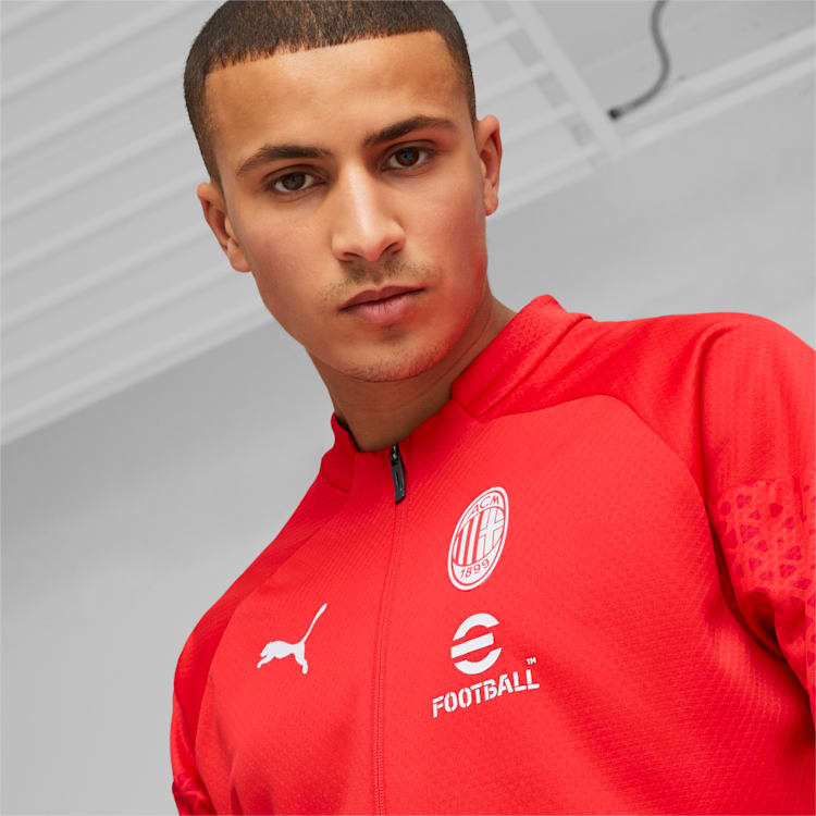 Puma AC Milan Training Jacket - 772252-12-PUMA by Puma | Available at Niky's Sports