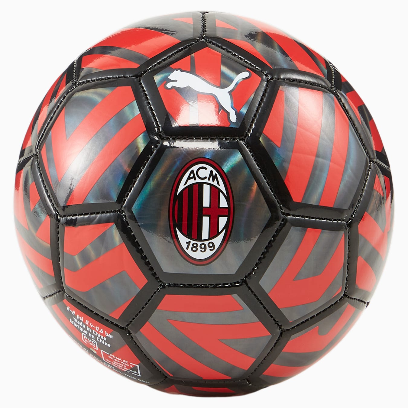 Puma AC Milan Mini Soccer Ball - 084044-01-PUMA by Puma | Available at Niky's Sports