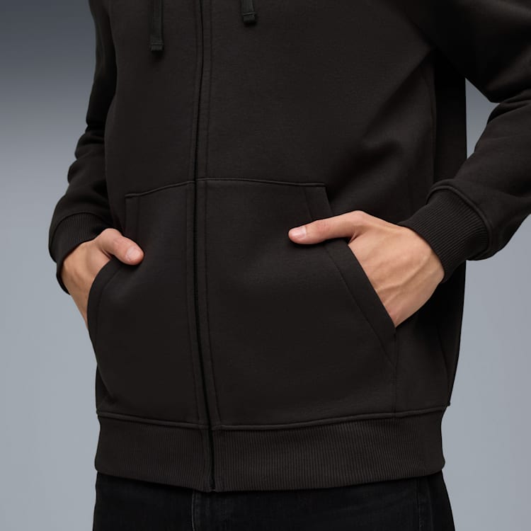 Puma AC Milan Soccer Essentials Men's Fleece Zip-Up Soccer Hoodie