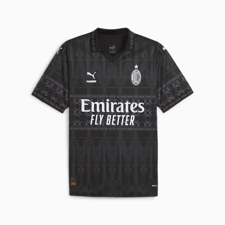 Puma AC Milan X Pleasures Replica Jersey - 776064-01-PUMA by Puma | Available at Niky's Sports