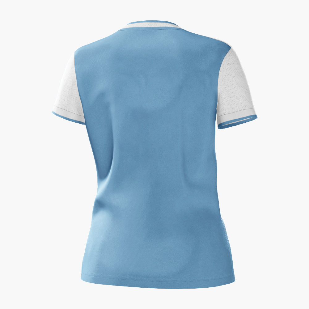 adidas Micomp Soccer Jersey White/Sky Youth and Women's -  by Adidas | Available at Niky's Sports