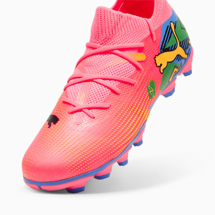PUMA x NEYMAR JR x COPA AMÉRICA FUTURE 7 MATCH FG/AG Big Kids' Soccer Cleats - 107841-01-PUMA by Puma | Available at Niky's Sports