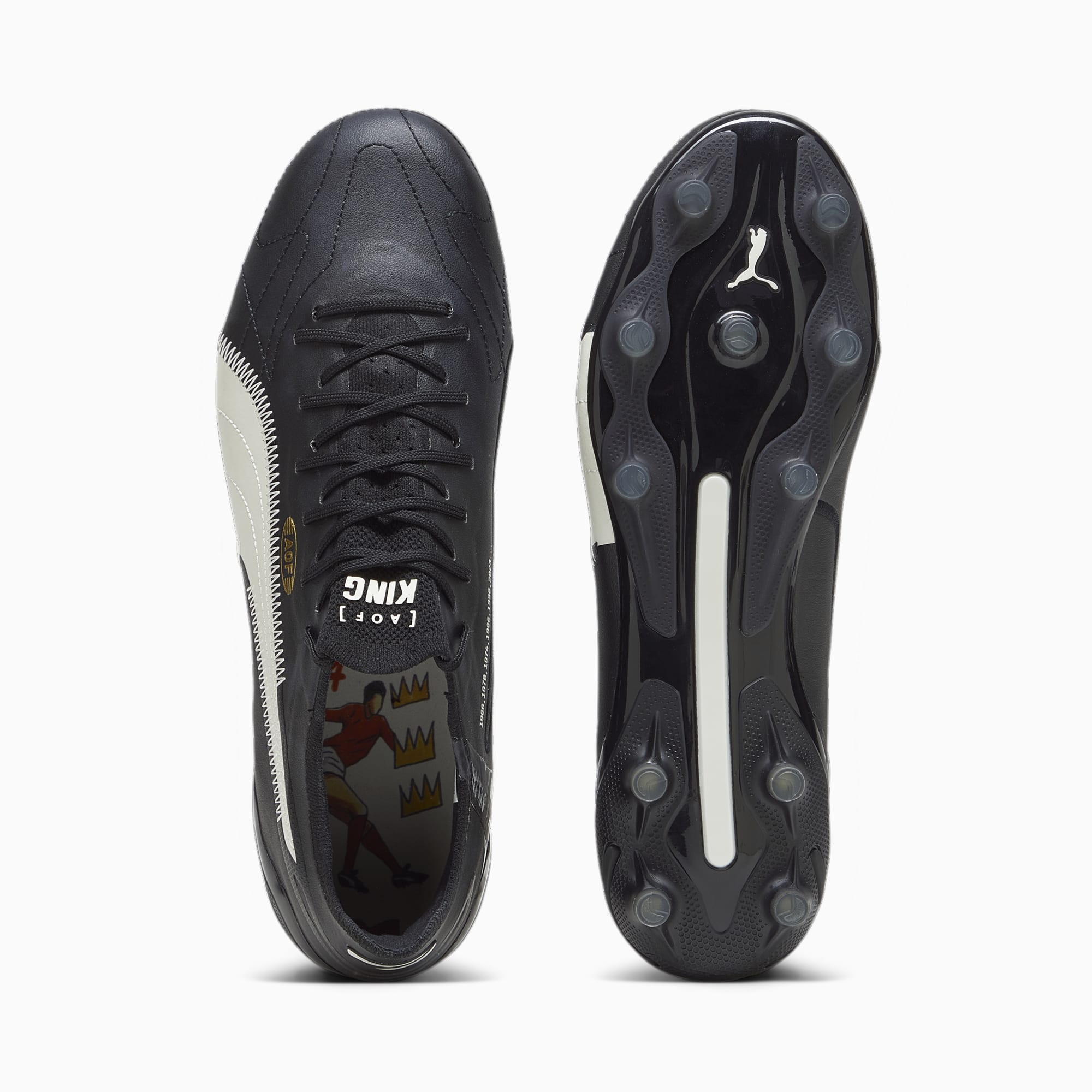 Puma KING ULTIMATE ART OF FOOTBALL FG/AG Socer Cleats - 107609-01-PUMA by Puma | Available at Niky's Sports