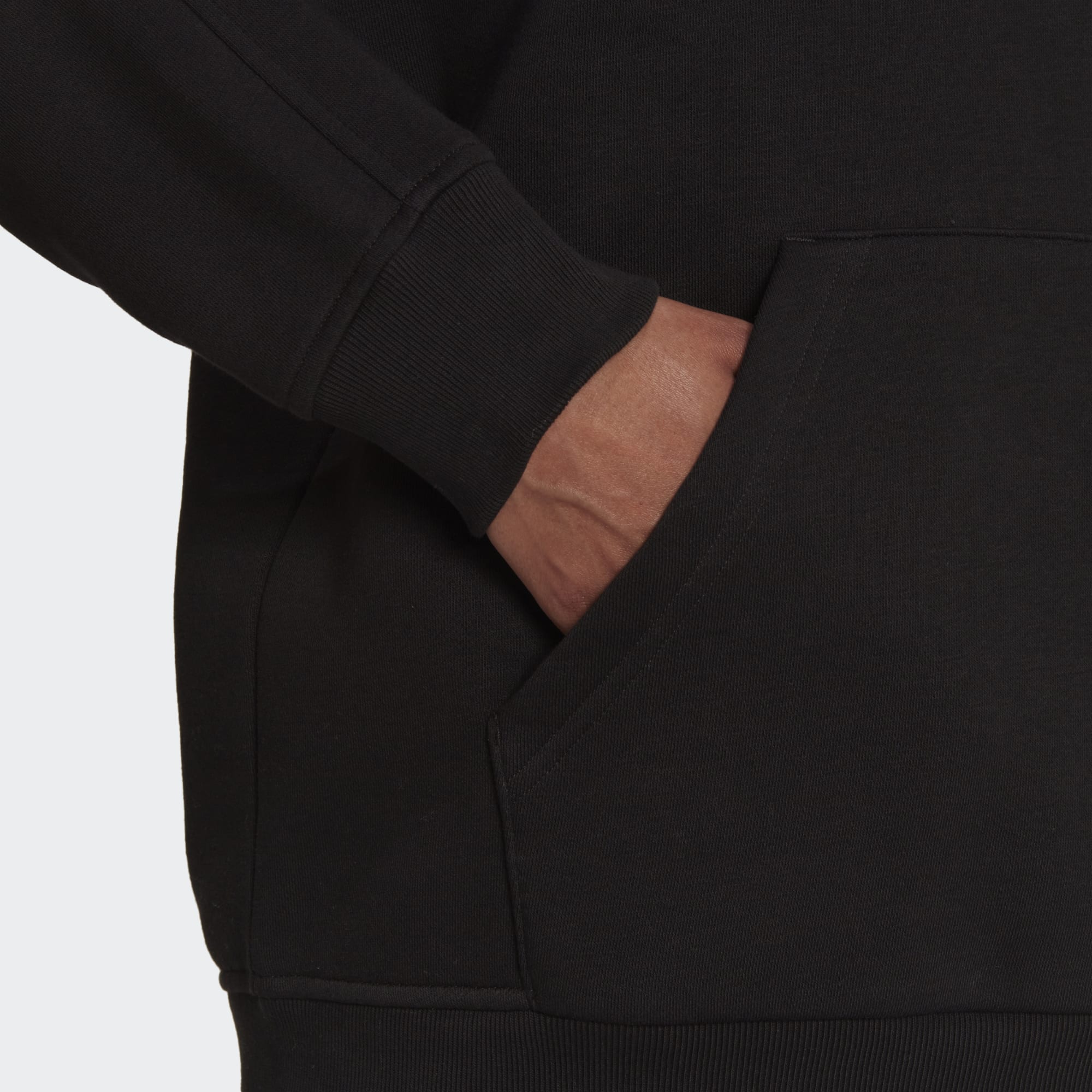 adidas ALL SZN FLEECE BOYFRIEND WOMEN'S HOODIE - HC8823-ADIDAS by adidas | Available at Niky's Sports
