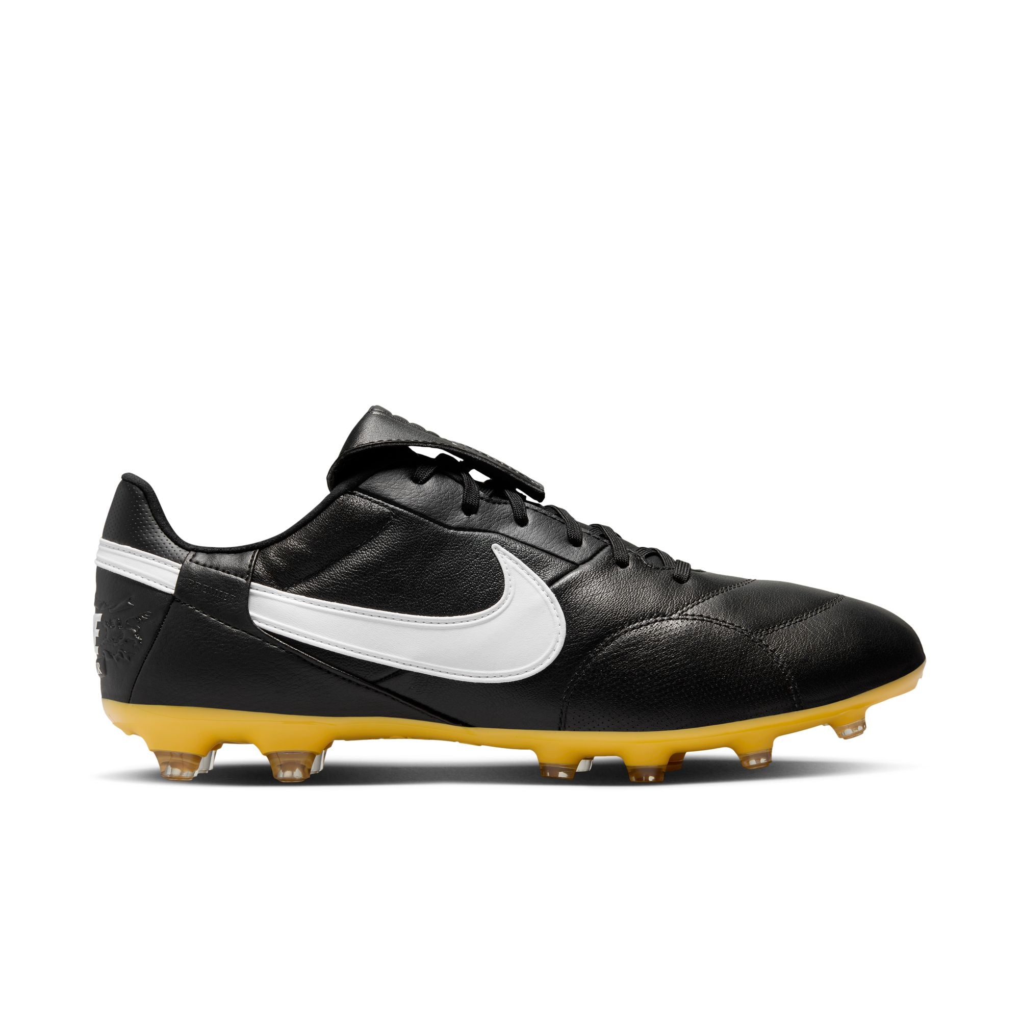 black and yellow nike football boots