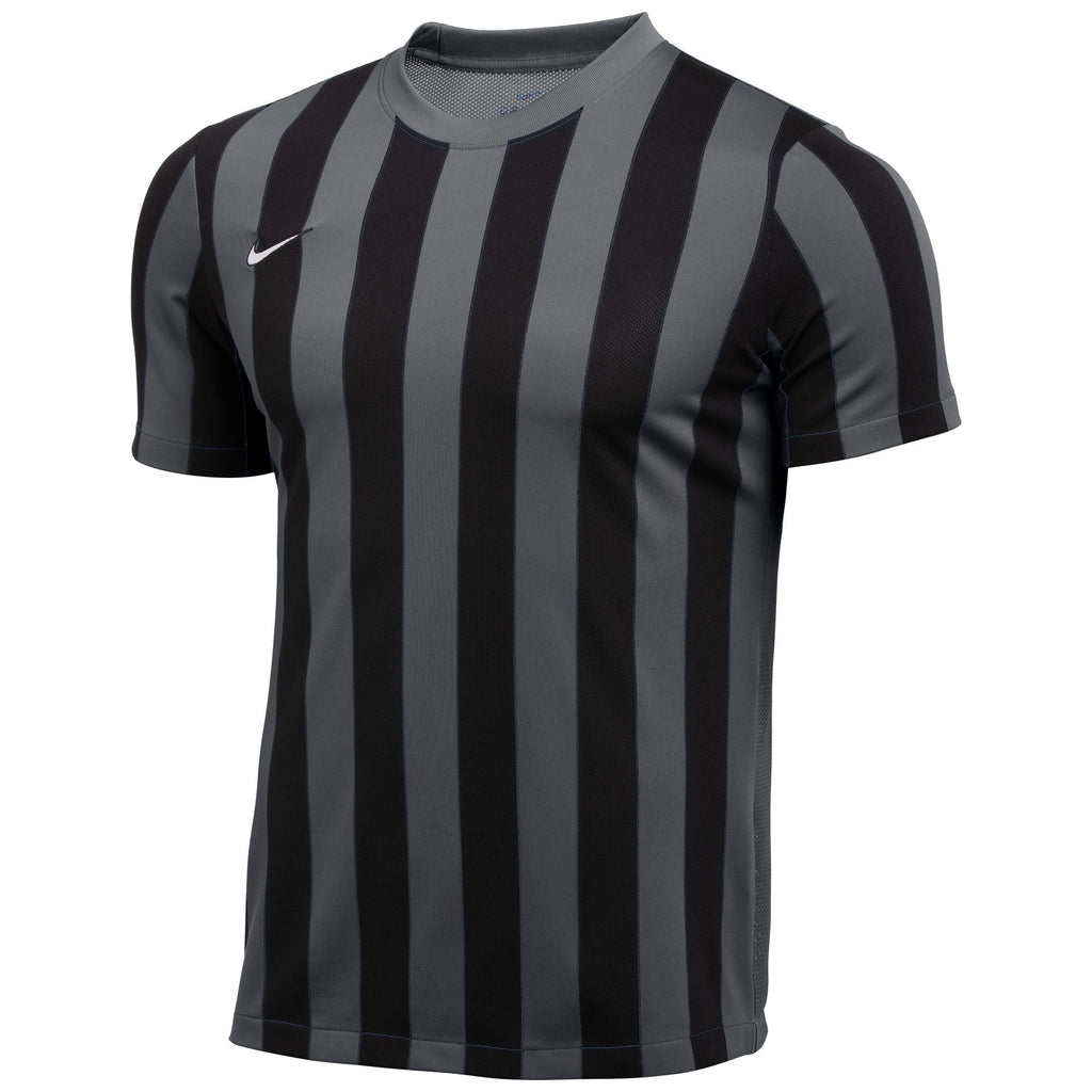 Nike Dri-FIT Division 4 Big Kids' Striped Short-Sleeve Soccer Jersey