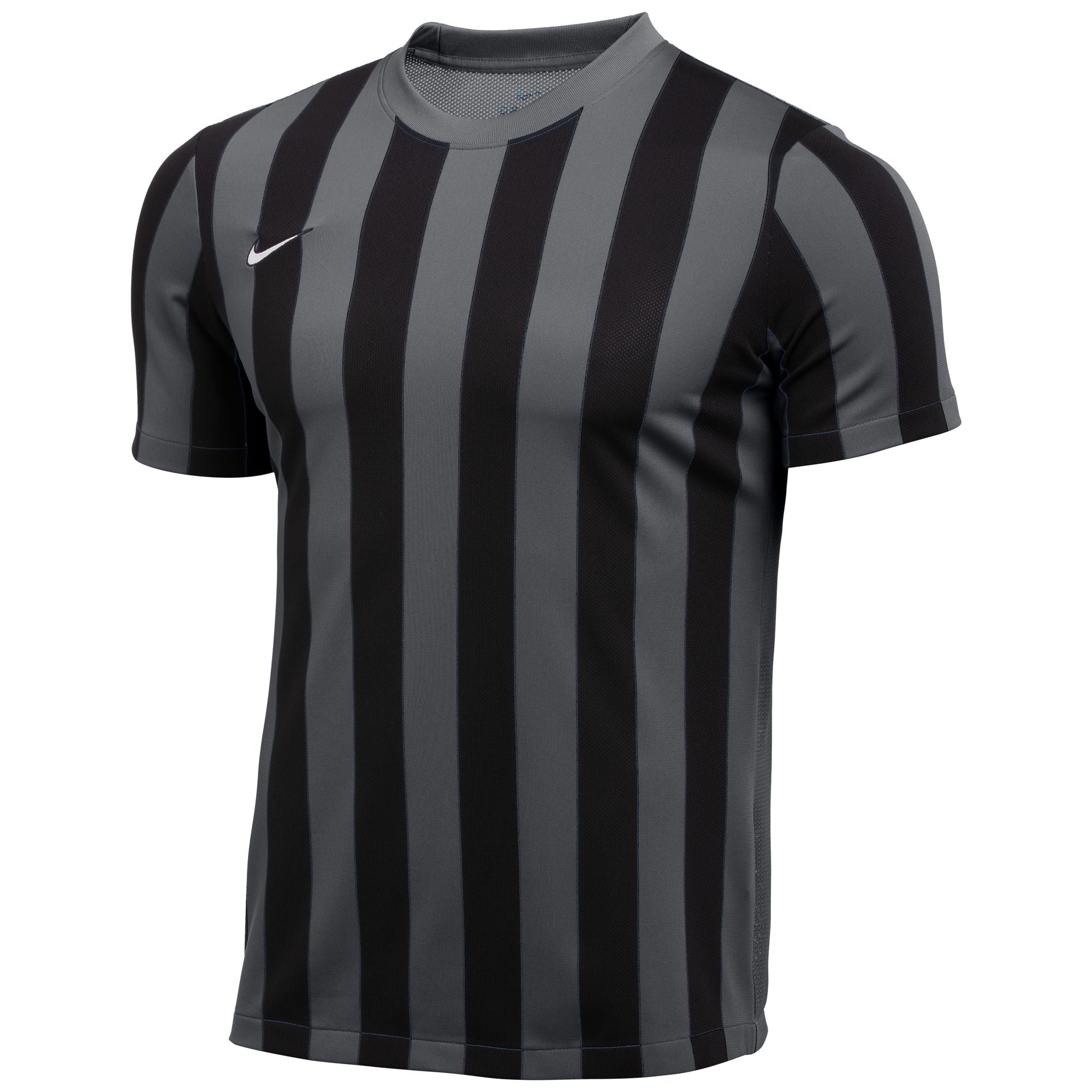 Nike Dri-FIT Division 4 Big Kids' Striped Short-Sleeve Soccer Jersey
