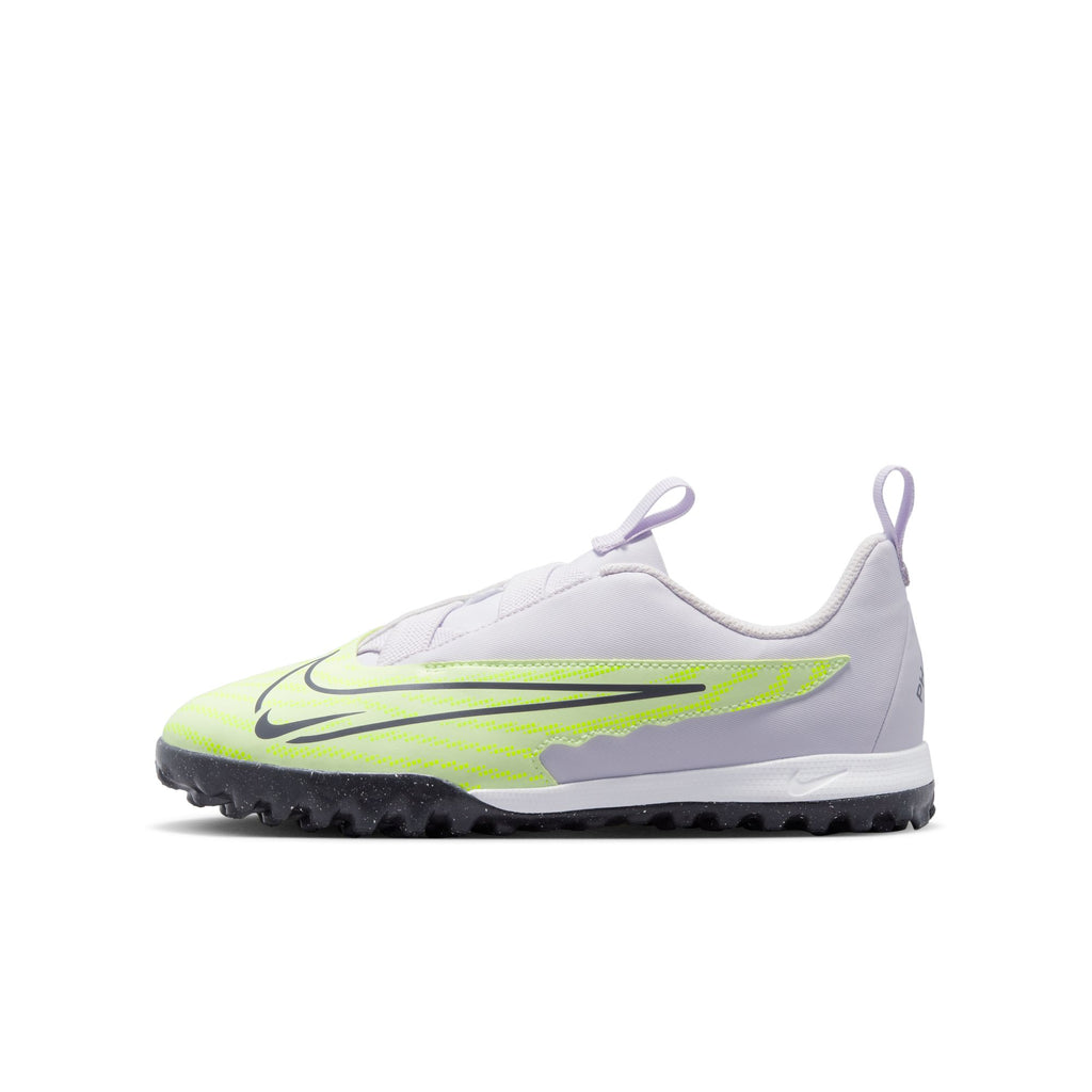 Nike Jr. Phantom GX Academy TF Big Kids' Turf Soccer Shoes - DD9557-705-NIKE by Nike | Available at Niky's Sports
