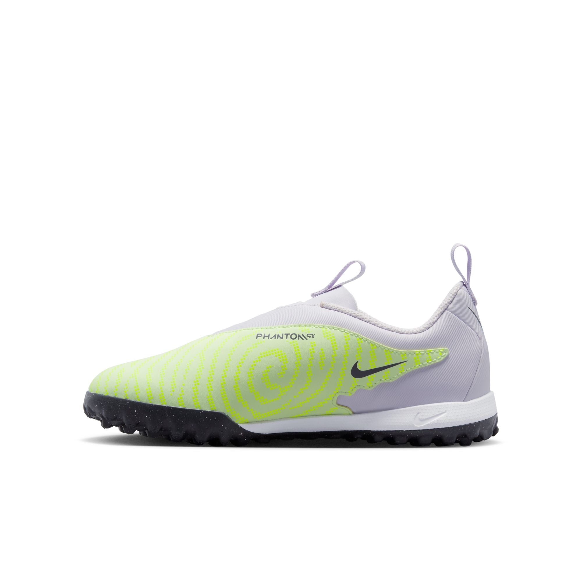 Nike Jr. Phantom GX Academy TF Big Kids' Turf Soccer Shoes - DD9557-705-NIKE by Nike | Available at Niky's Sports