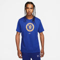 Nike Chelsea FC Crest Men's Soccer T-Shirt - DJ1304-496-NIKE by Nike | Available at Niky's Sports