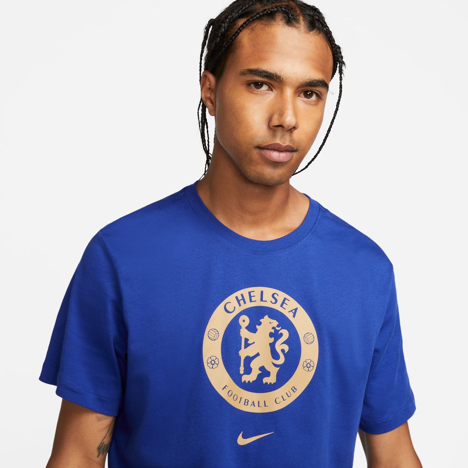 Chelsea FC Médaille et chaîne plaqué argent (taille unique