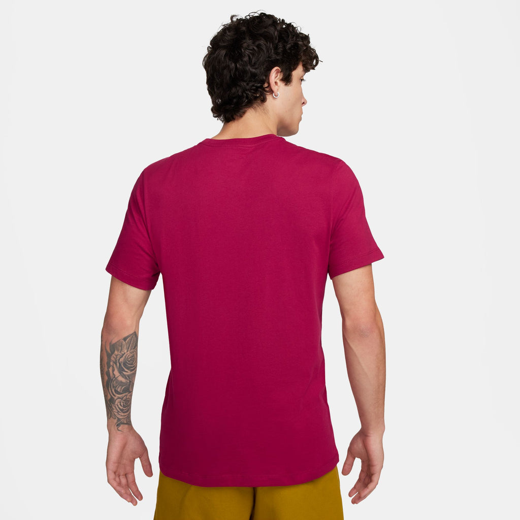 NIKE FC Barcelona Crest Men's Soccer T-Shirt - DJ1306-620-NIKE by Nike | Available at Niky's Sports