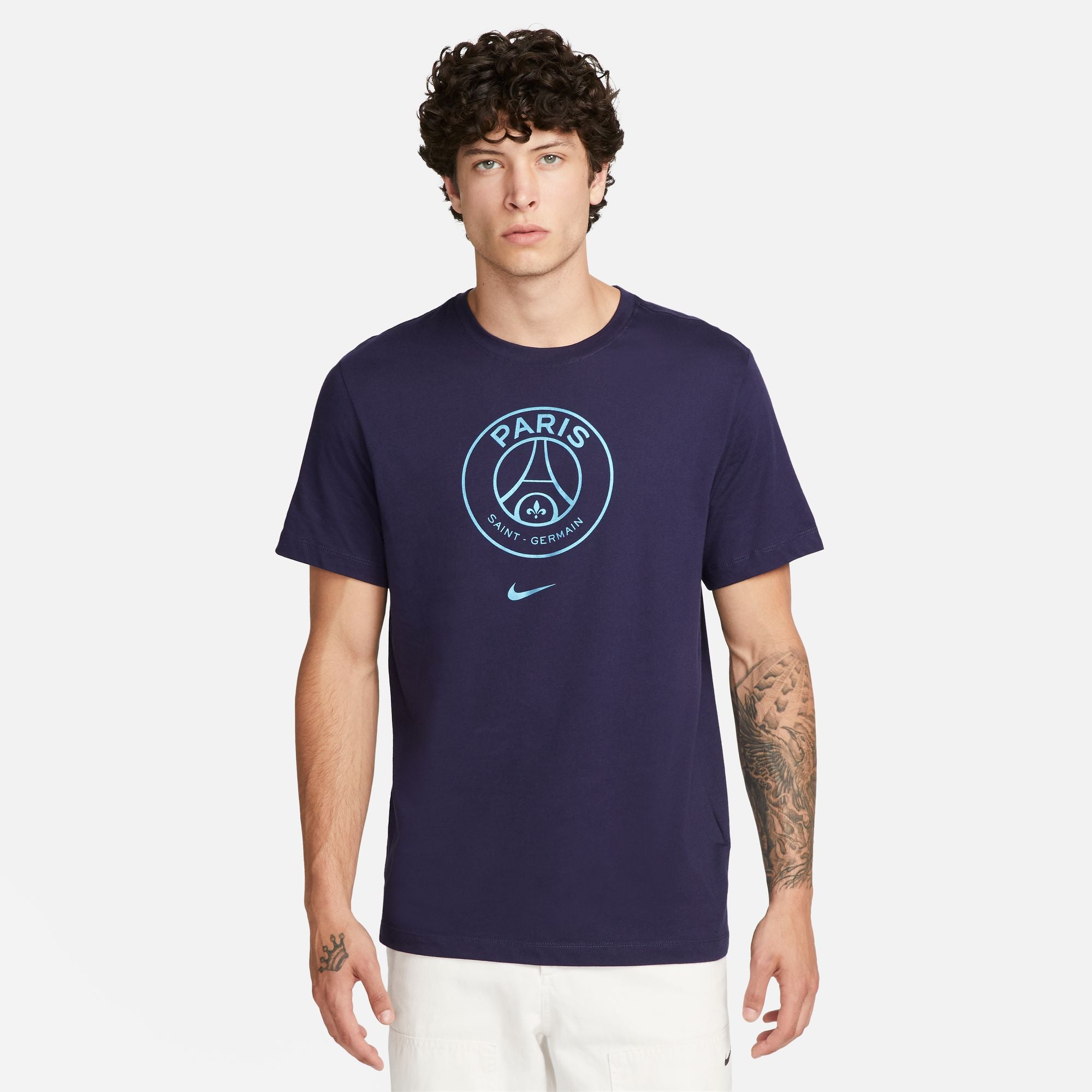 Nike Paris Saint-Germain Crest Men's Soccer T-Shirt