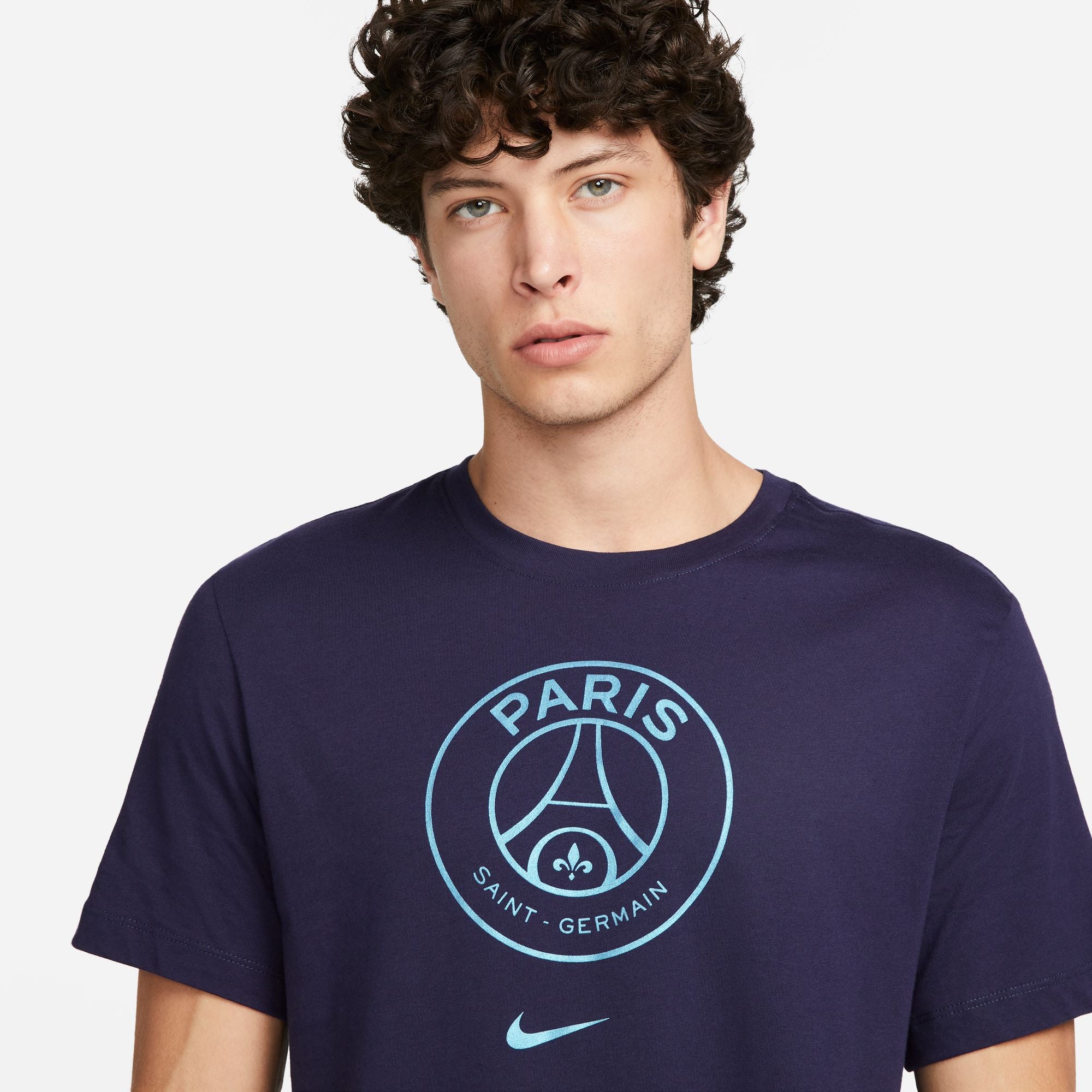 Nike Paris Saint-Germain Crest Men's Soccer T-Shirt